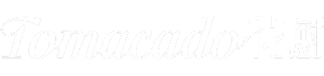 Tomacado restaurant and flower shop logo